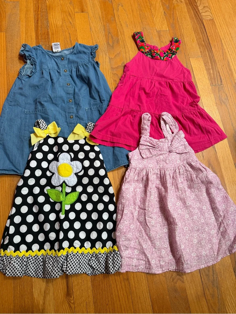 Girls Mixed Clothing Lot 63 Items - Assorted Colors Size 4T